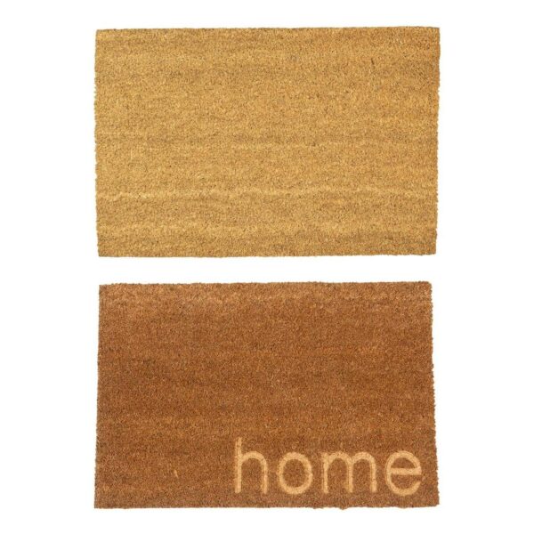 2x Coir Door Mats Na e9d94d0472a915d60324782ae37e2e4e