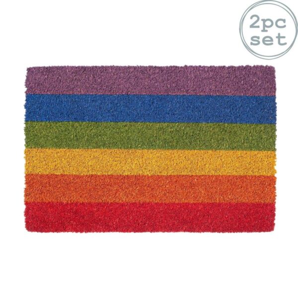 2x Coir Door Mats Na fa22dd05b4563c45408ee5da5c257721