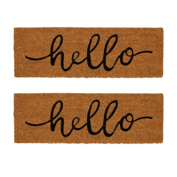 2x Coir Step Mats Co 7b3916e3d2d792cf932cd175adee1231