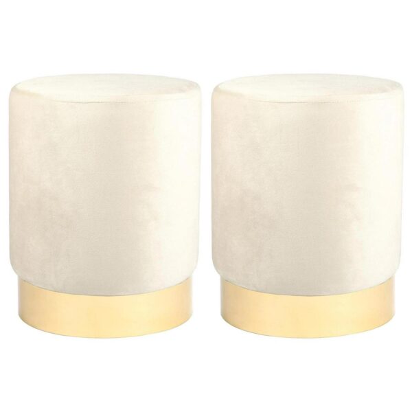 2x Cream H36 x D29cm 5eff6f0b8209a282193dc86aa01e2247