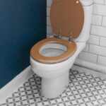2x Dark Oak Soft Close Wooden Toilet Seats Oval Shape Bathroom WC Top Fittings - Image 6