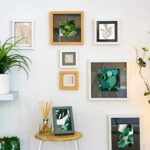 2x Dark Wood A4 (8 x 12 ) 3D Shadow Box Frames with Grey A5 Mount Deep Display - Image 6