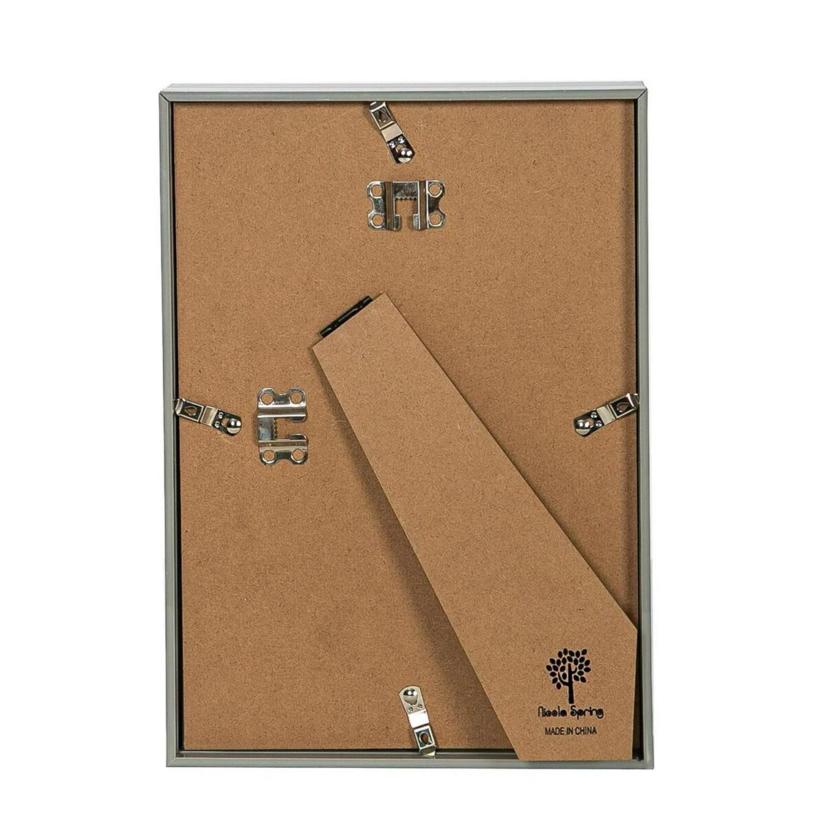 2x Deep Box Photo Frames 3D Shadow Picture Standing Hanging A4 (8 x 12 ) Grey - Image 5