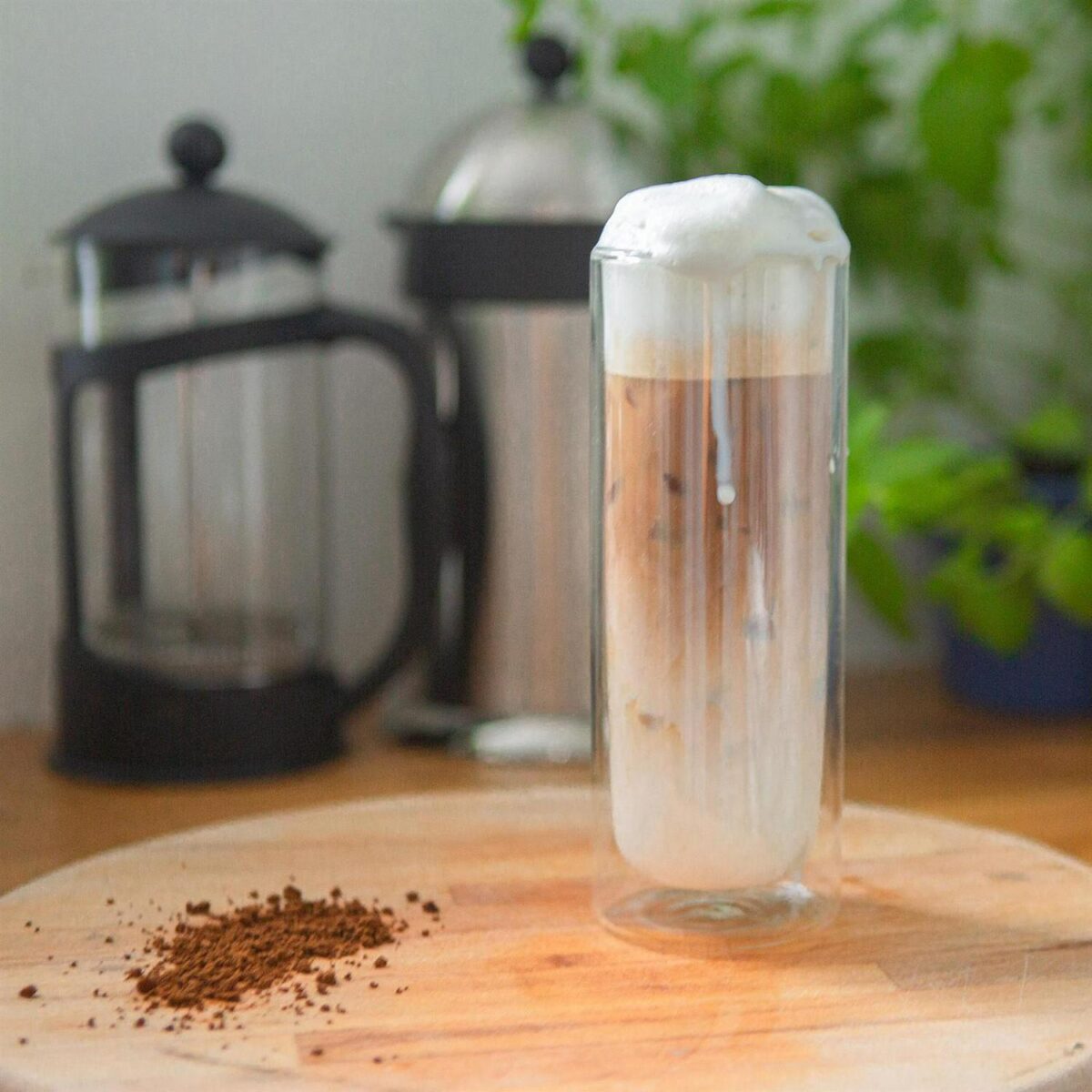 2x Double Wall Insulated Glass Coffee Cup Thermal Highball Drinking Glass 330ml - Image 6