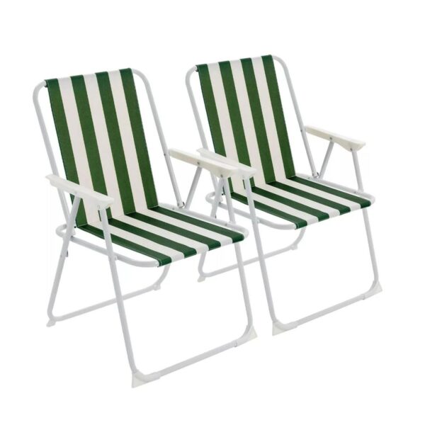 2x Folding Metal Bea 0b88c54838d4bebbcc2dbb1a93151b0f