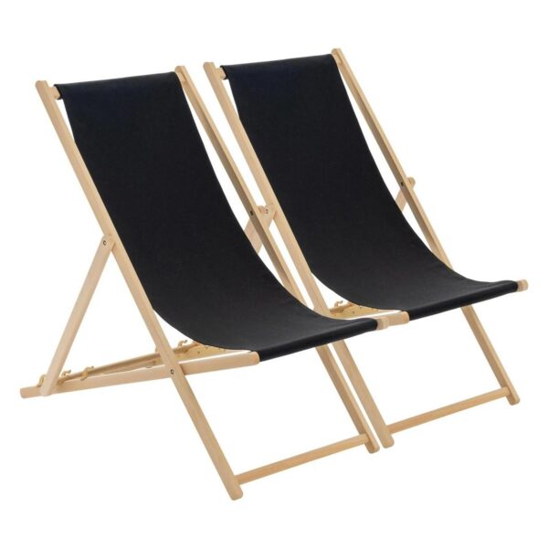 2x Folding Wooden De 679d2a75b61524d4269e59b4dc4f154b