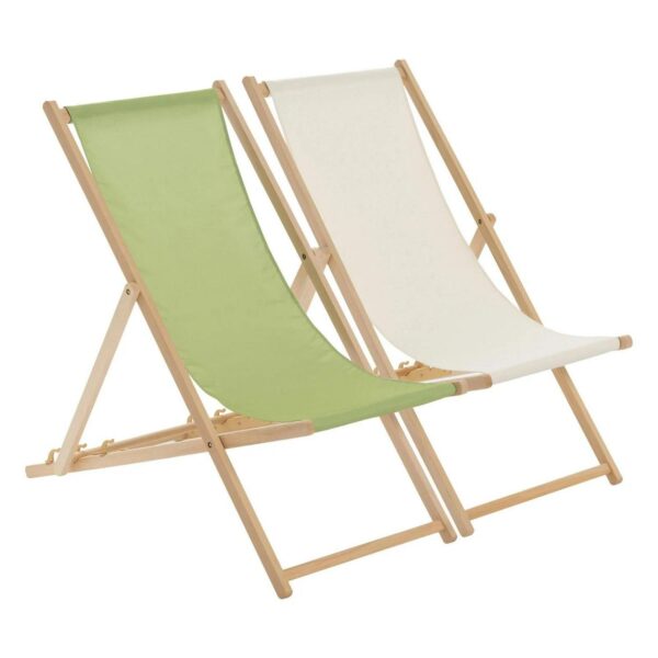 2x Folding Wooden De edac03897cd9289b1ad473300c533c02