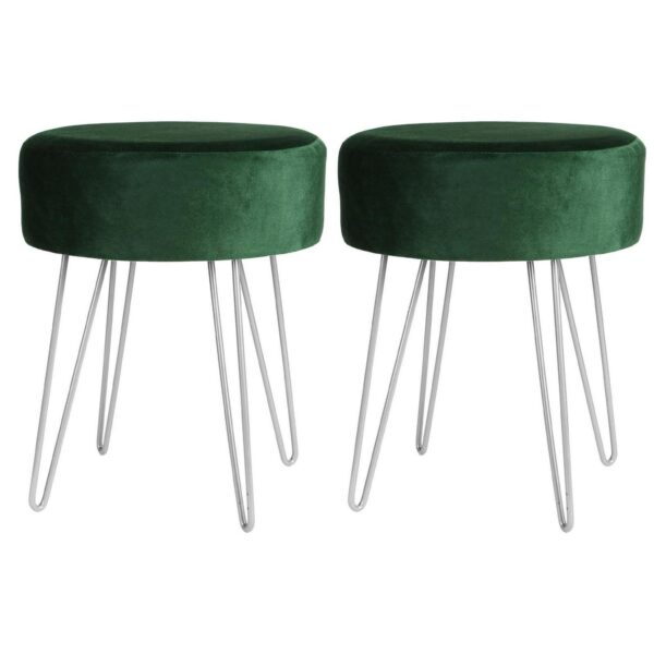 2x Green Silver 35cm 081973cc15e6ba73db1c367fc4c56fce