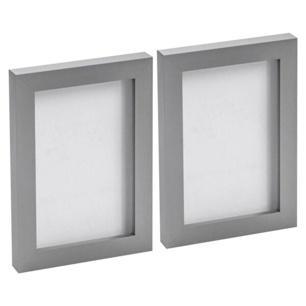 2x Grey 4 x 6 Photo 7ebc29f0767b03369cde17ce570cd56c