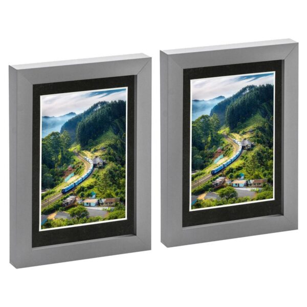 2x Grey 5 x 7 Photo 8304280bf81d96eb5a0c9f768c442008