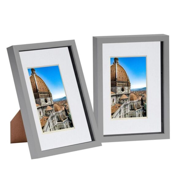 2x Grey A4 8 x 12 3D 07a1fd540bfcaf5f3371dbd11e98797f