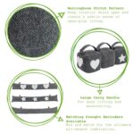 2x Herringbone Door Stops Country Cottage Interior Doorstop Stay Star - Image 2