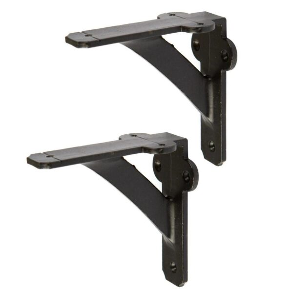 2x Iron Shelf Bracke 056fd4d013a9ca42a84eb3c8762be366