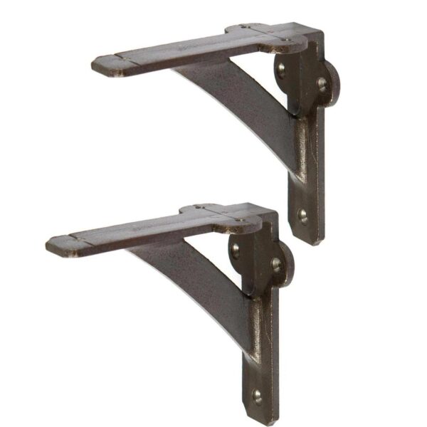 2x Iron Shelf Bracke a2d64b2cb774870b185ea211e6e11b62