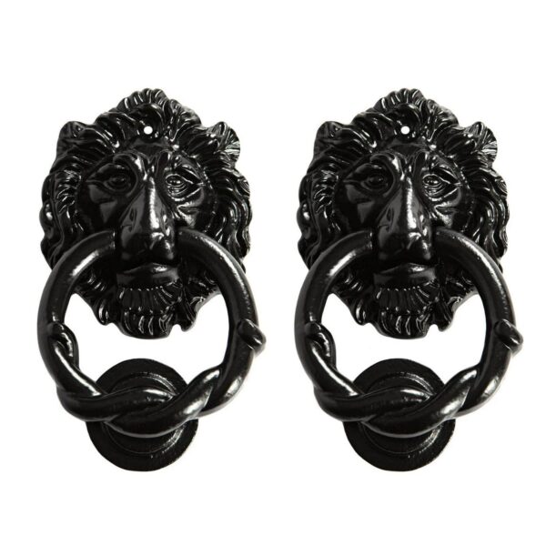 2x Lion Head Door Kn 5c03b48e06ed06af903d307f8f36bcbb