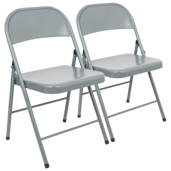 2x Matt Grey Metal F d5b9e643202f3a178e57294f350b67d2
