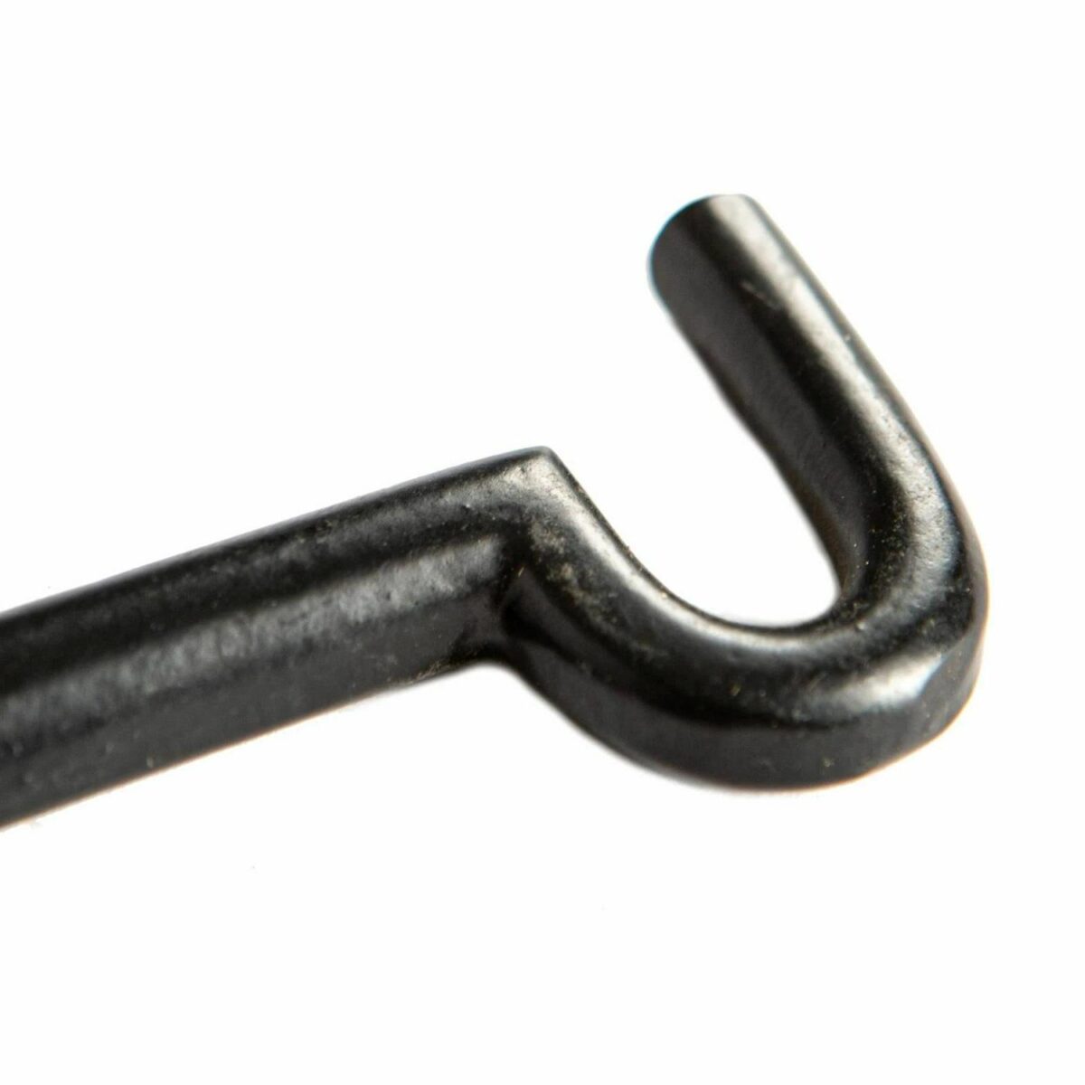 2x Ornate Cabin Hook and Eye Cast Iron Shed Door Gate Latch Lock W225mm Black - Image 3