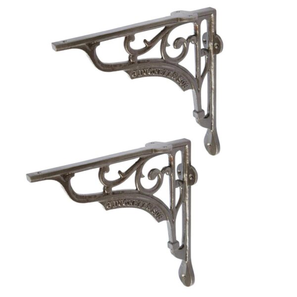 2x Ornate Iron Shelf 09a085a811c8206c71787ab8f5af77dc