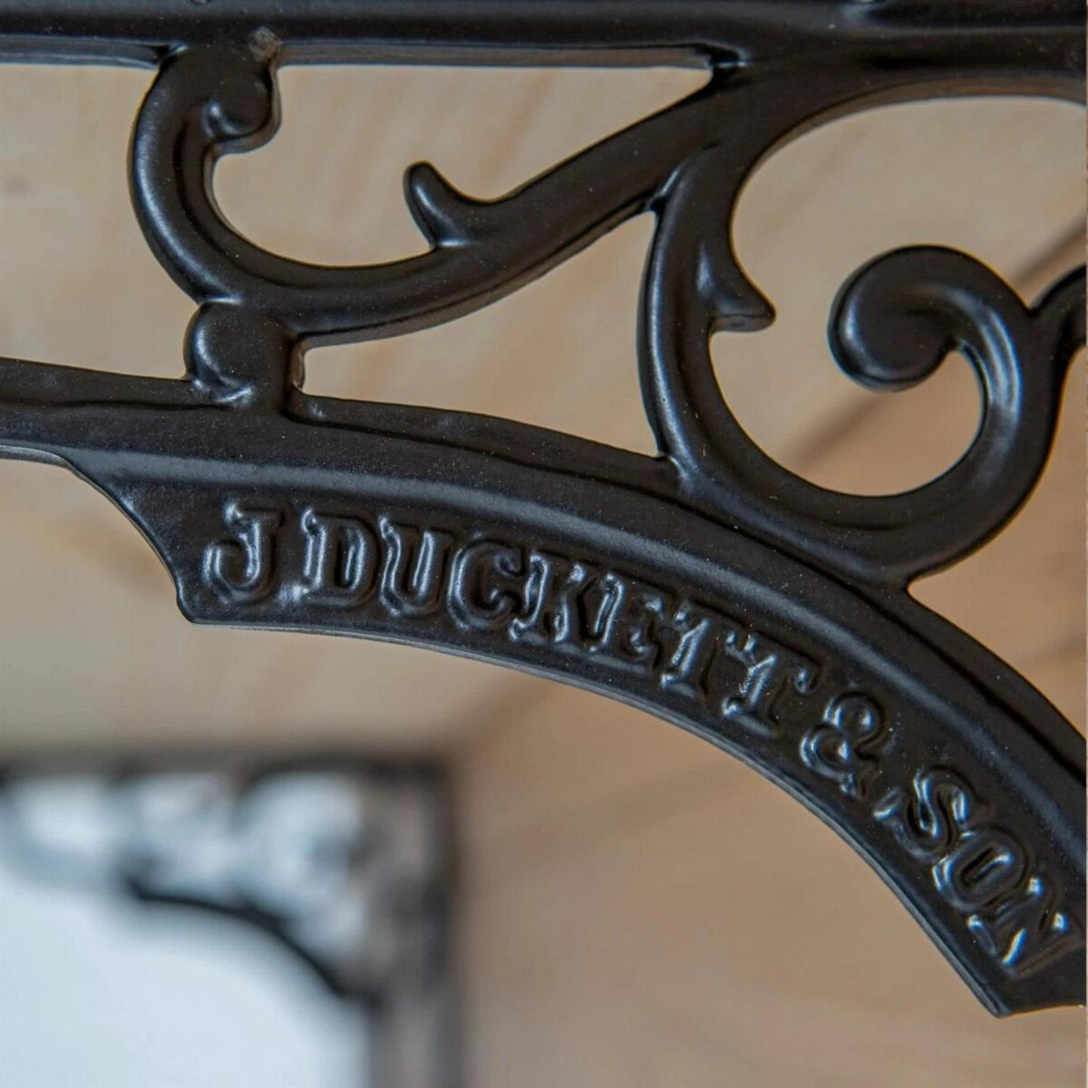 2x Ornate Iron Shelf Bracket Cast Iron Antique Vintage Wall Brackets D200mm Raw - Image 6