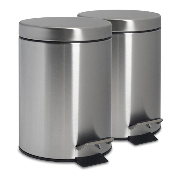 2x Round Stainless S 34c2fc97a3158a334d7764eed25e07cc