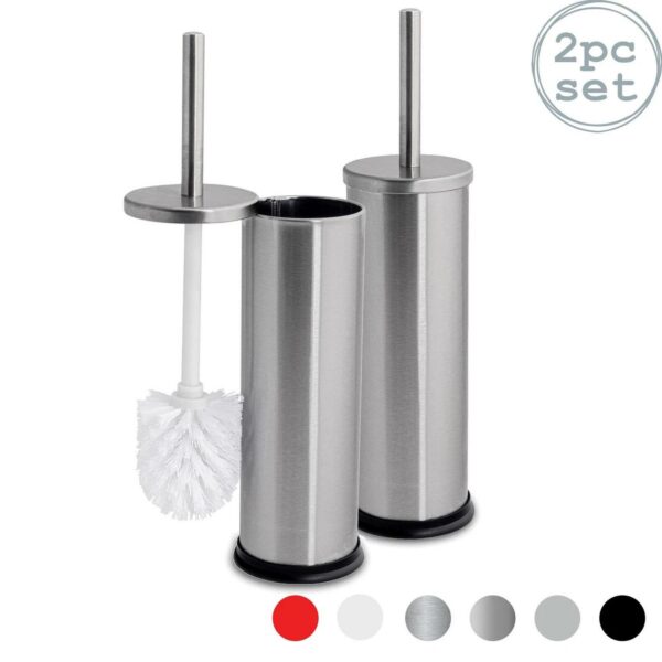 2x Round Toilet Brus 0ae31b25f706ecdfba3116738b39e47d