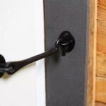 2x Rustic Cabin Hook and Eye Cast Iron Shed Door Gate Latch Lock W225mm Black - Image 7