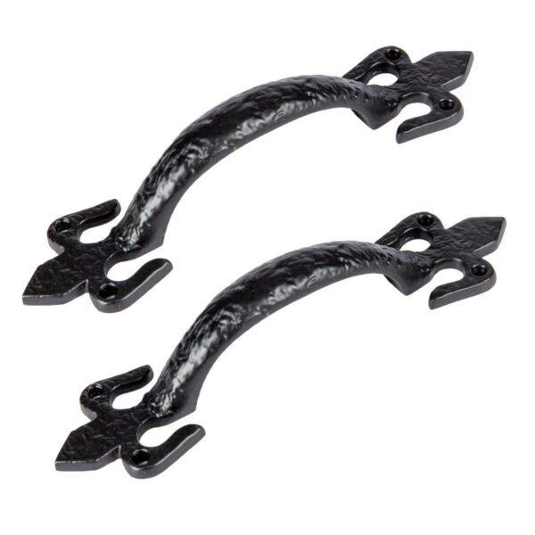 2x Rustic Fleur De L 3cadf5df9216041390528c0e1d353313