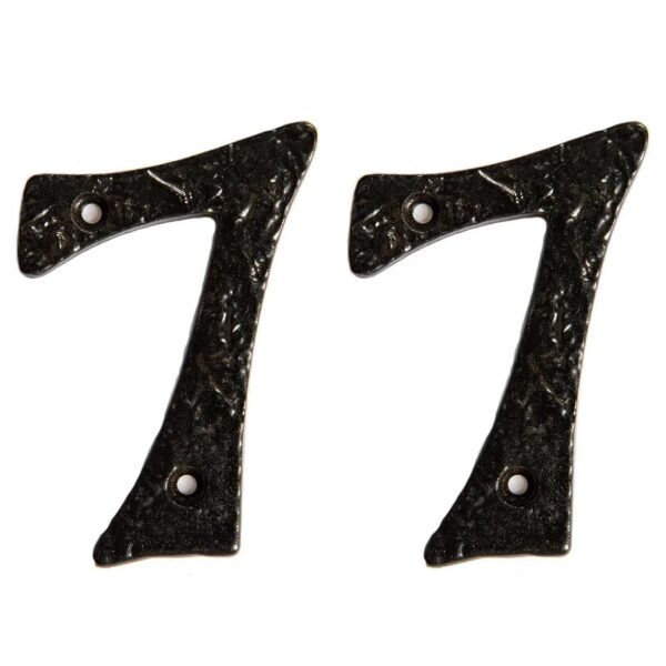 2x Rustic Iron Numer 37a991af4fe7a0777d163ec414120afb