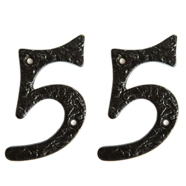 2x Rustic Iron Numer 9cb907858ffa635d4a54d4335dc68850