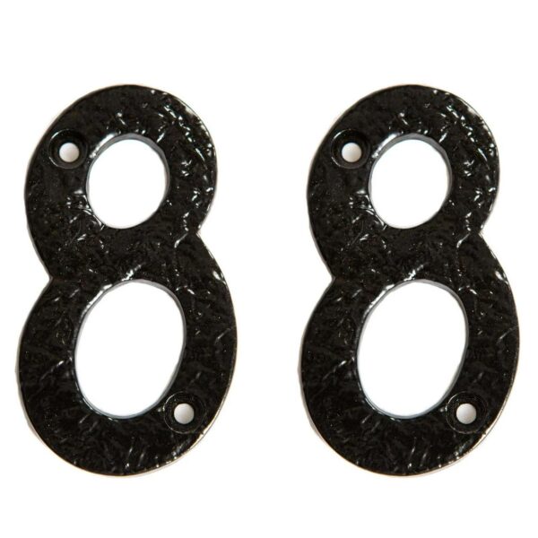 2x Rustic Iron Numer ddd4c8174e4e74a4ccdc7a95b0d7ddc7