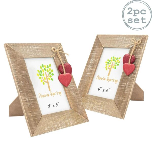 2x Rustic Red Hearts 38e73b10d481bdf3986d4a48bec0091a