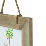 2x Rustic Wooden Hanging 5 Photo Frames Driftwood Picture Display 6 x 4 Natural - Image 4