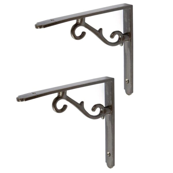 2x Scroll Iron Shelf ca331120d403860d4ae94d766f36aaed