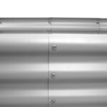 2x Silver 180cm x 90cm Rounded Galvanised Steel Raised Garden Beds Planter Box - Image 4