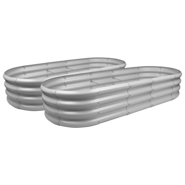 2x Silver 180cm x 90 ec13e66584de6ca67d032f81eb061091