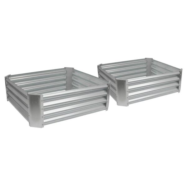 2x Silver 90cm x 90c 541056a9226e2817d794ed491b20e9d6