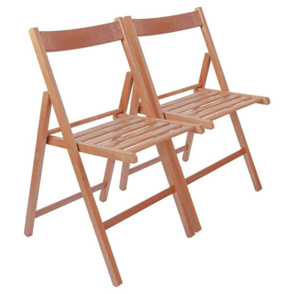2x Walnut Wooden Fol 52aeee4e6e86d0aa3aba9d62dc5ddd29