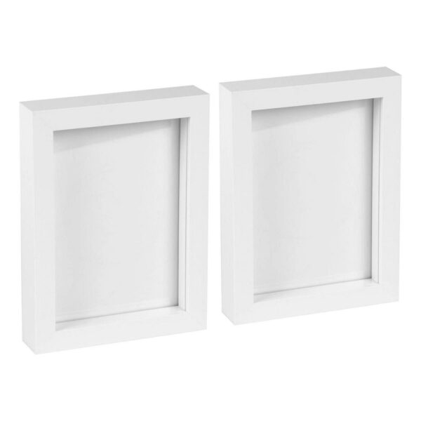 2x White 5 x 7 3D Bo a8035e56971f6ff497ca9d2a8eca8ec9