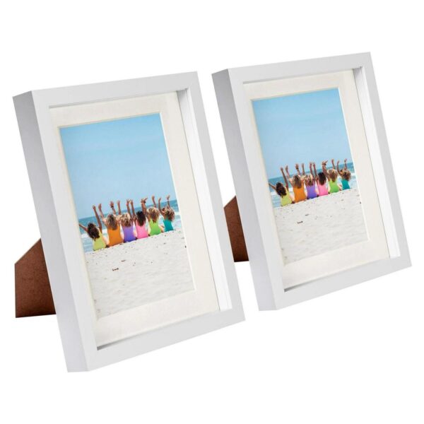 2x White 8 x 10 3D B 4795d2bb0abd11b0d546101bfa18b330