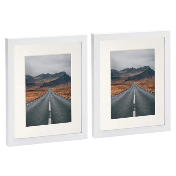2x White 8 x 10 Phot f76a1a80ba4ed0d9dbabcdc46d0acb01