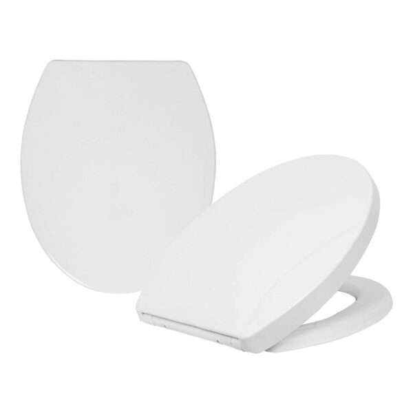 2x White Round Soft 33961bbdc1e2c38822f337895525f104