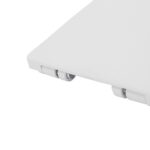 2x White Square Soft Close Toilet Seat Universal Heavy Duty Bathroom WC Seats - Image 4