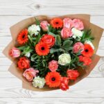 32 Stem Pastel Mixed Flower Bouquet with Greetings Card - Image 2