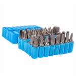 33pc Chrome Vanadium Screwdriver Bit Set Slotted Flat Head Crosspoint Multi Kit - Image 2