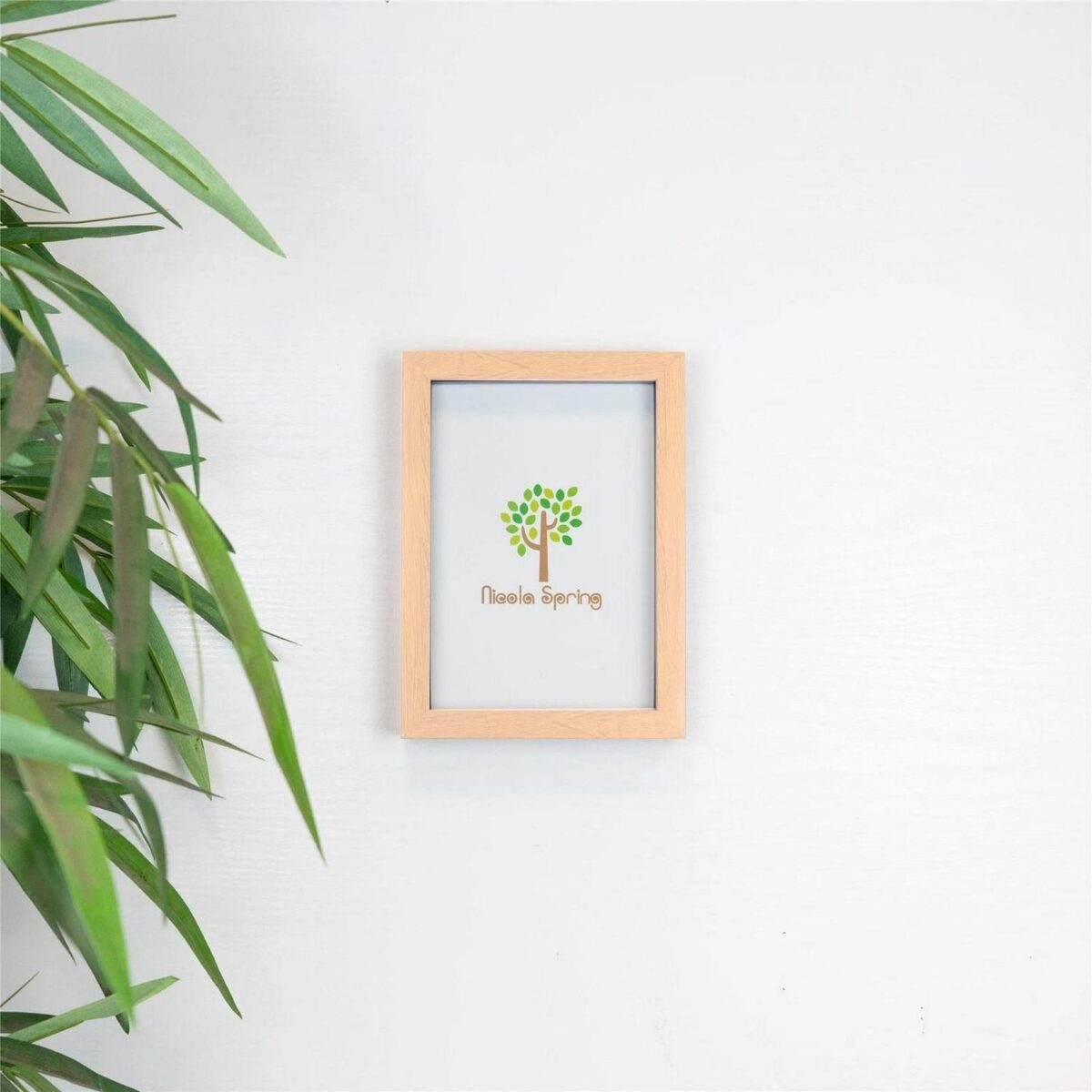 3D Box Photo Frame Standing Hanging Craft Picture Frames A5 (6 x 8 ) Light Wood - Image 5