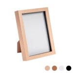 3D Box Photo Frame Standing Hanging Craft Picture Frames A5 (6 x 8 ) Light Wood