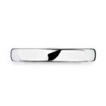 3.0mm Classic Court Wedding Ring, 18ct White Gold - Image 4