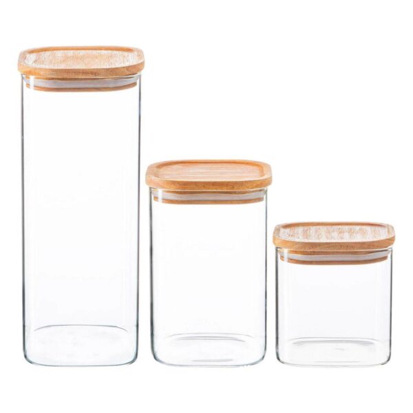 3 Piece Square Glass 4596a87a6d350cda92329006ef227e5e