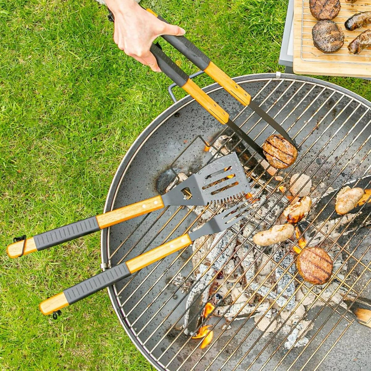 3pc Black Black BBQ 10000a55fe7e2d4f7dee9da81edf2172