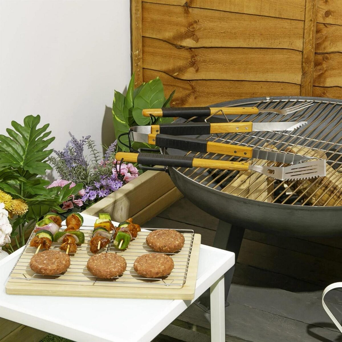 3pc Black Black BBQ 1949f204f9ab5444036f7715cb24ba77